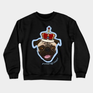 King Pug Crewneck Sweatshirt